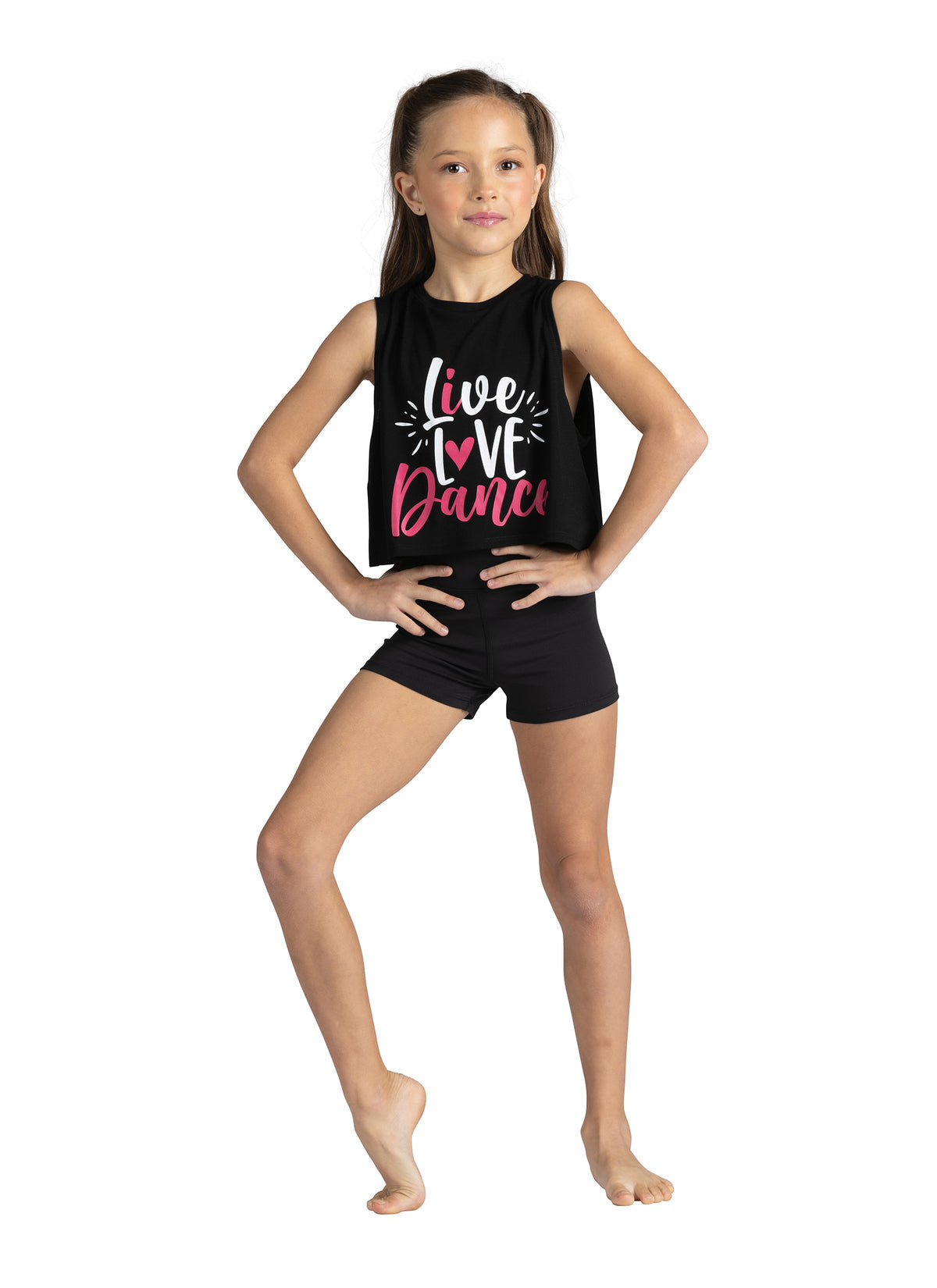 DanzNMotion Child Live Love Dance Tee