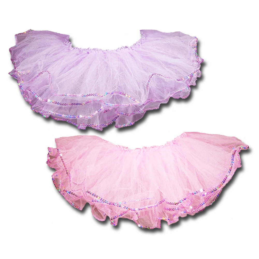 4 Layer Sequin Trim Tutus