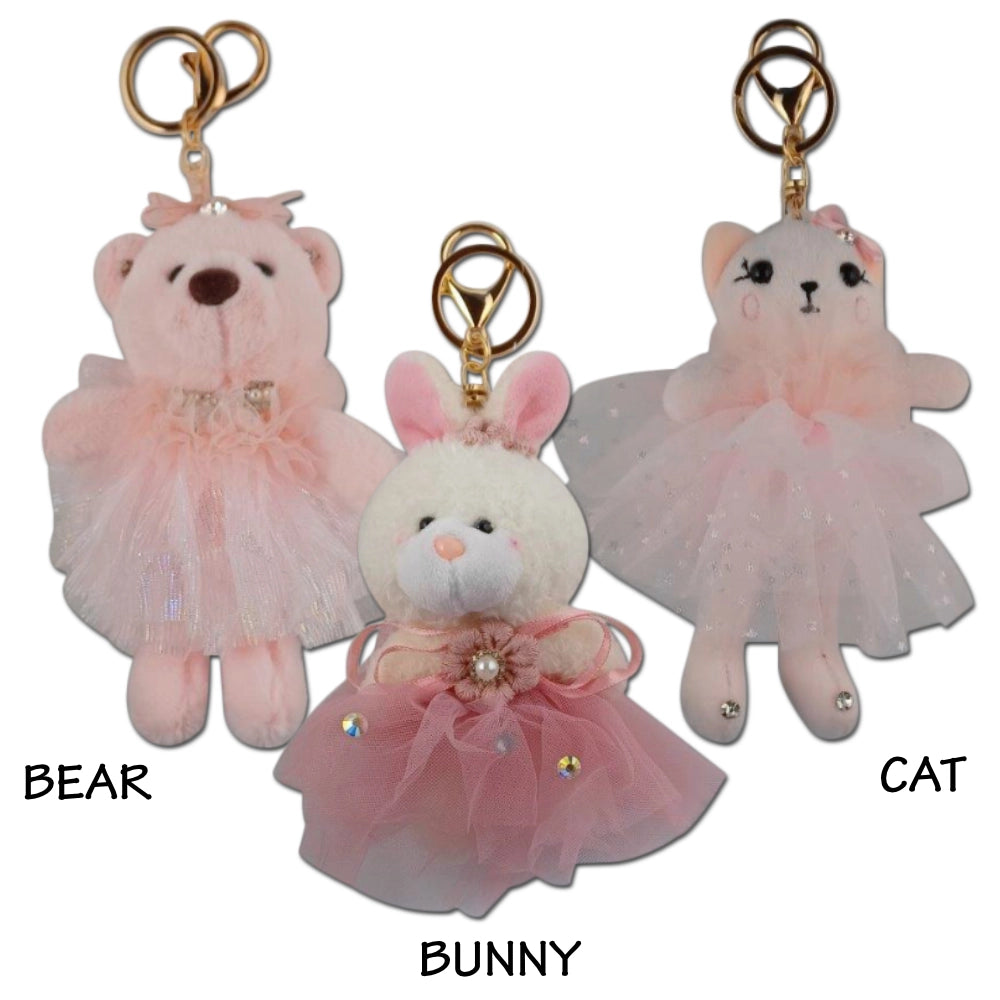 Fun Ballerina Key Rings