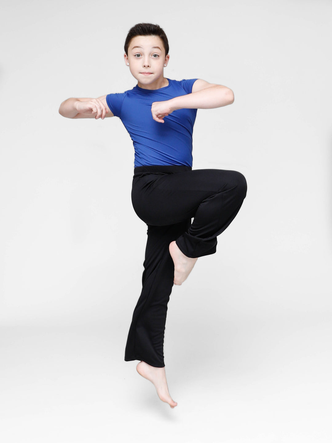 Body Wrappers Boy's Black Jazz Pant