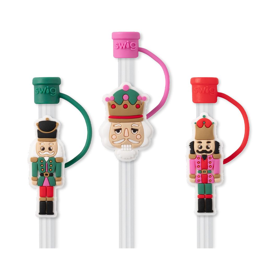 Swig Life Classic Nutcracker Straw Topper Set