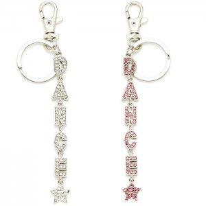 Dasha Dance Word Keychain