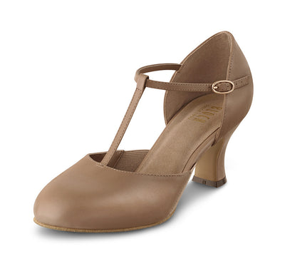 Bloch Split Flex T-Strap Heel Shoe